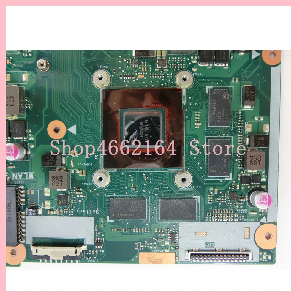 N752VX материнская плата с I5-6300HQ Процессор GTX950M N752VX Материнская плата Asus N752V N752VX материнская плата для ноутбука тестирование работы