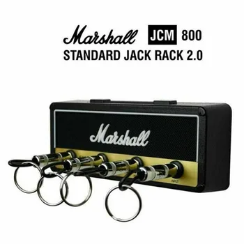 

Key Storage for Marshall speaker Guitar Jack II Rack 2.0 Keychain Holder wall Electric Key Amp Vintage Amplifier Standard Gift