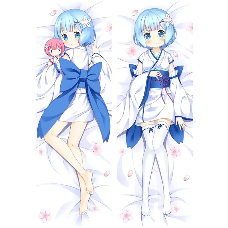Наволочки с рисунком аниме RE ZERO Start Life in other World пикантное 3D двухстороннее