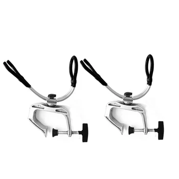 

XSXS--2 Piece Fishing Rod Holder 360 Degree Kayak Boat Support Pole Stand Bracket