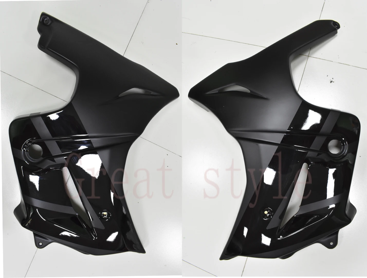 Для Suzuki SV650 SV1000 SV 650 1000 2004-2013 обтекатель комплект Кузов ABS мото rbike(литье под давлением) мото - Цвет: Matte black