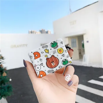 

For AirPods Pro Cartoon Charlie Peanuts Dog Bluetooth Headset Earphone transparent hard Case For AirPods 3 Headphone Cover