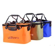 1 шт. Портативный на открытом воздухе Рыбалка Шестерни складной EVA ведро для рыбной воды 30/30 см с ручкой, Герметичная Кружка снасти мешок