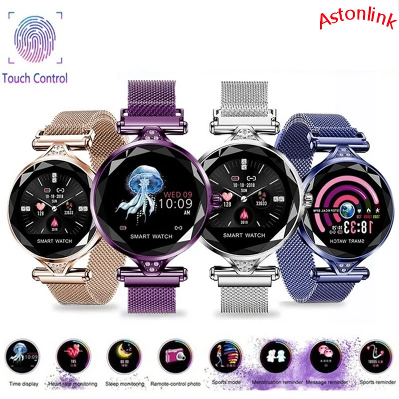 Smart Wristband Women Fitness Possometer Heart Rate Blood Pressure Tracker Female Physiological Cycle Waterproof Watch Astonlink |