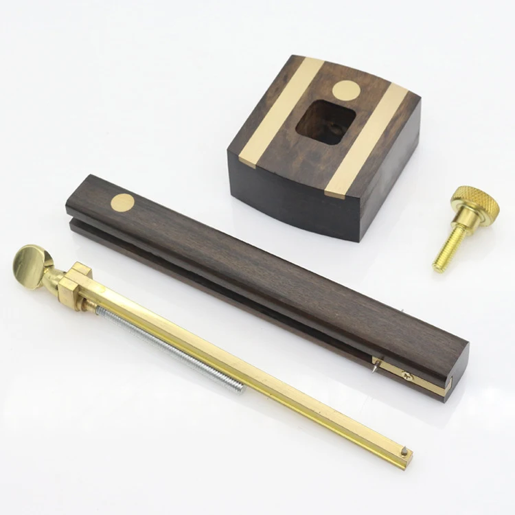 8 дюймов/20 см Ebony Deluxe Британский маркировочный Калибр дерево писец врезной Калибр с винтом деревообрабатывающий измерительный инструмент