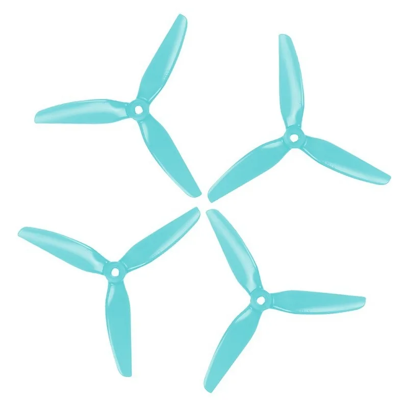 Дешево 12 пар 24 шт. HQprop HQ 5X4,3X3 5043 5 дюймов 3 лопасти tri blade пропеллер Prop POPO для Т мотора FPV RC гоночный Дрон
