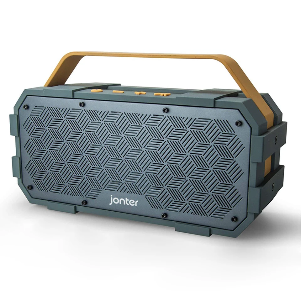

Bluetooth Speaker with Built in Subwoofer, Big Power Driver, Generous Outdoor Design, IPX5 Water Resistant-Rugged, Suitable for Party Atmosphere