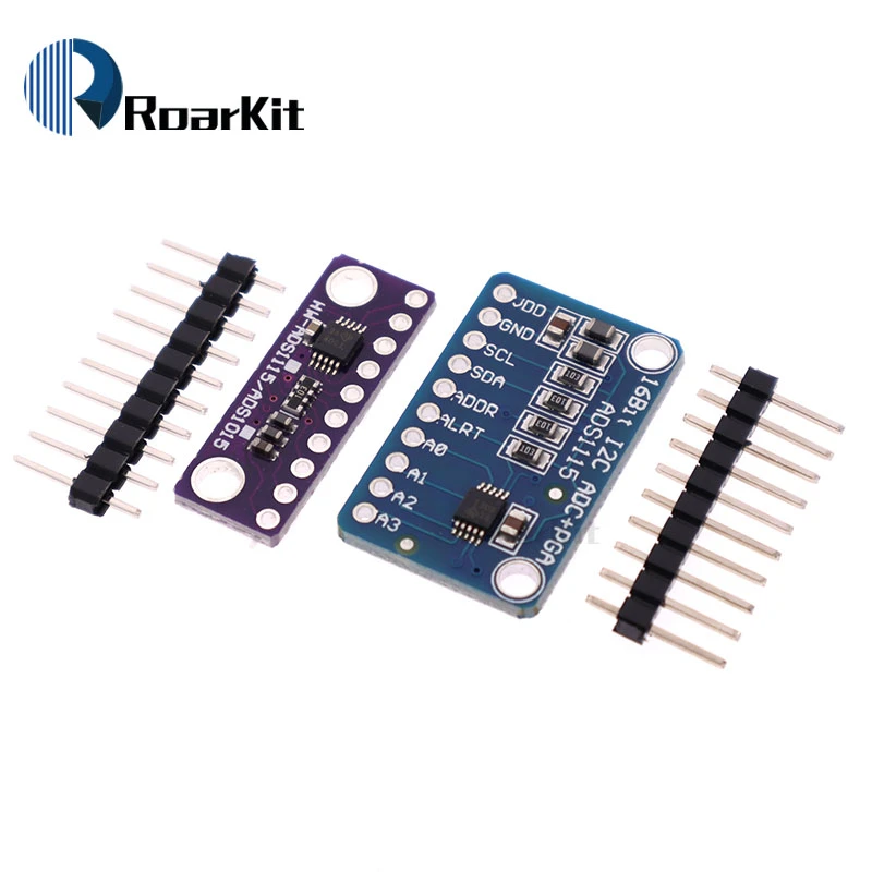 Details about / ADS1115 16 Bit I2C 4 Channel Module ADC with Pro Gain Amplifier For Arduino