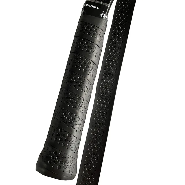 2pcs Retail ZARSIA PU Leather Tennis Racket Replacement Grip Thick Leather Handle Grip for Tennis Racquet 6