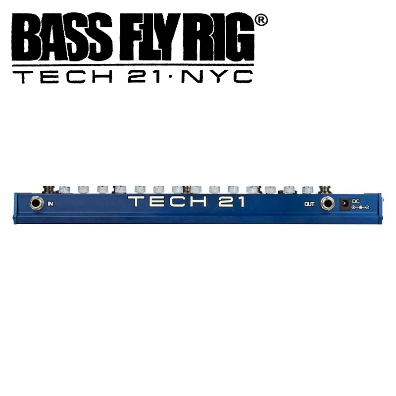 Tech 21 bass fly rig comp/boost SansAmp Восьмиядерный Chr бас гитара интегрированная педаль эффектов
