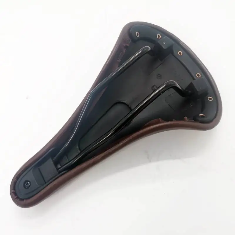 Selle Vélo SDG RETRO Marron, Simili Cuir, 27x16 Cm, Pour Route/course