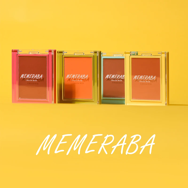 

Smooth Gently Baked Cheek Blusher Matte Natural Long Lasting Brighten Skin Colour Concealer Foundation Matte Blush Rouge Powder