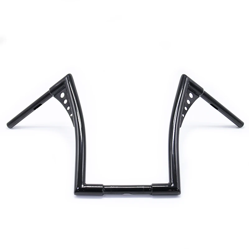 

Black Chrome Custom Motorcycle 12'' Rise Ape Hangers Handlebar For Harley Dyna FLHT FXST Softail FLSTF Sportster XL 883 1200