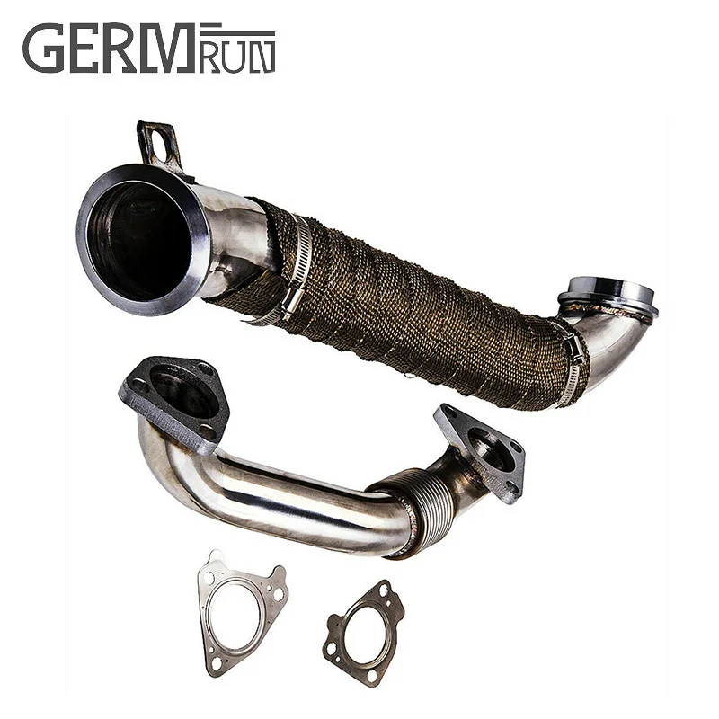 Universal 3 "Turbo Down Pipe & Up-Pipe Per Gmc Lb7 Lly Lbz Lmm Lml 6.6L