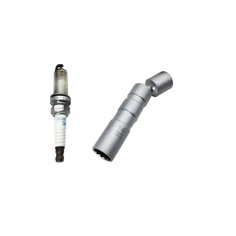 

Magnetic 12 Angle Spark Plug Sleeve Removal Tool Laser Tools 14mm 3/8 Drive Plug