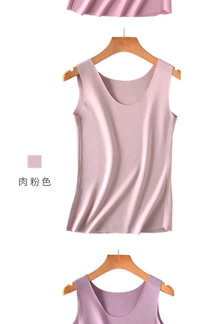 Vestless мужчины и женщины плюс бархат нижняя рубашка осень и зима пара нижнее белье ультра-тонкий самонагревающийся термобелье
