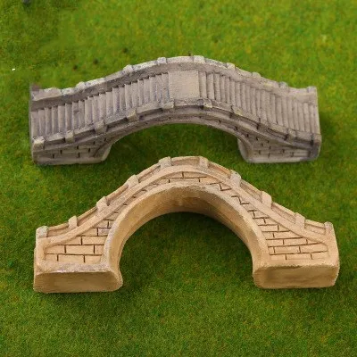 Sand table model of arch bridge model train landscape park landscape bridge arch model simulation model 2