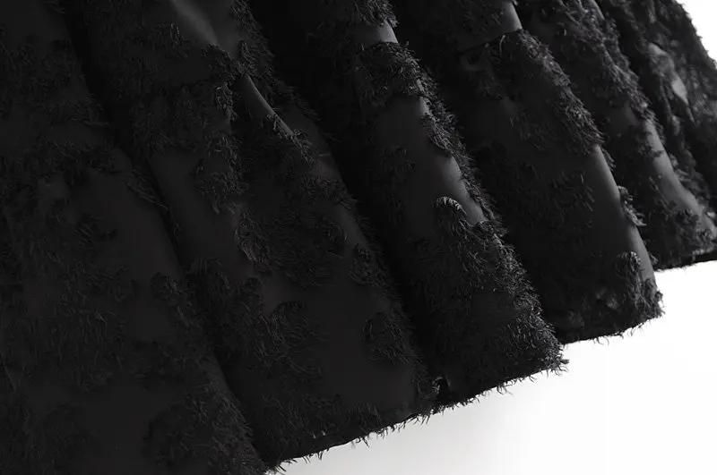 Свободное черное платье размера плюс, женское платье с круглым вырезом и длинным рукавом, элегантное платье для вечеринки, офисное платье мини, Осень-зима