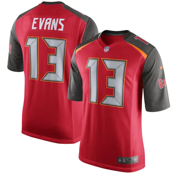 MEN Мужская Новинка, высокое качество, Джерси Tampa Bay Mike Evans Buccaneers - Цвет: MEN