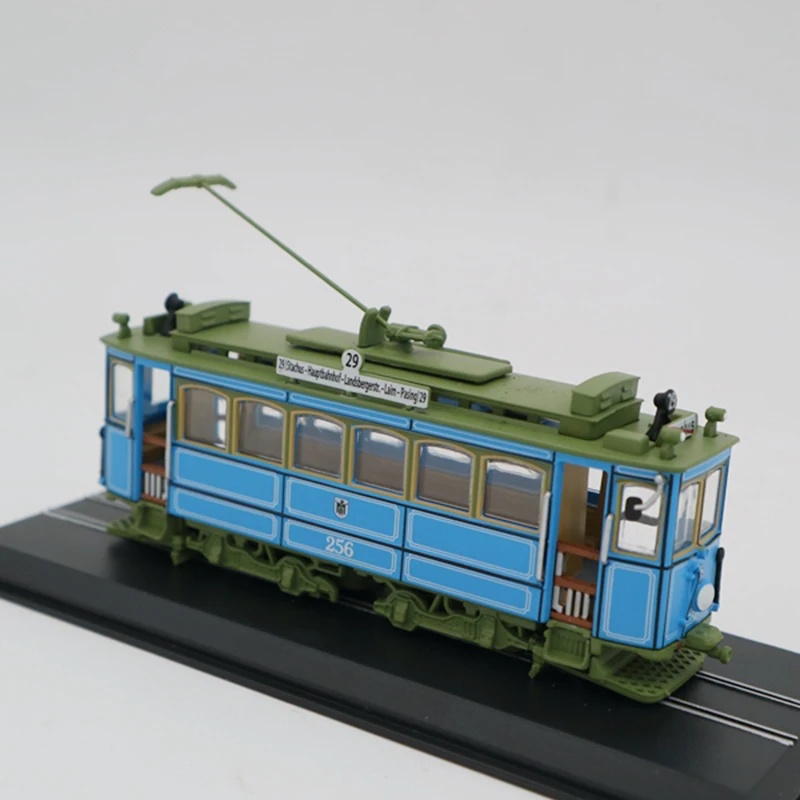 1/87 европейская модель трамвая A2.2 Rathgeber-1901 моделирование винтажный сплав модель автомобиля коллекция искусство для украшения детские игрушки
