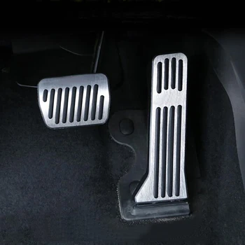 

3PCS For mazda 3 axela Fuel Brake Footrest Pedal Cover Auto Accessories 2014 2015 2016 2017 2018 2019 2020