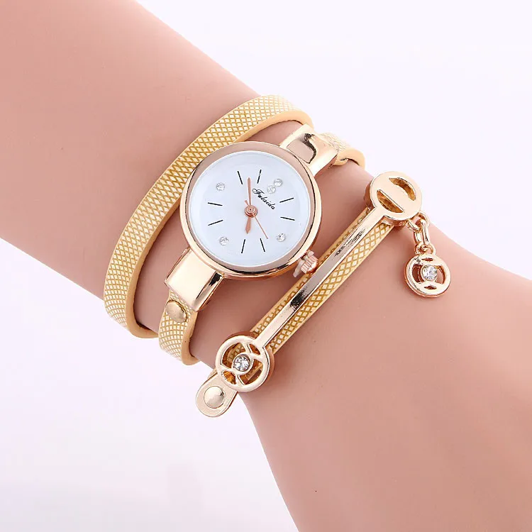 

Fashion Classic Dial Watch New Arrival Hot Sales-Ladies' Watch Metallic Decoration with Diamond Quartz Watch