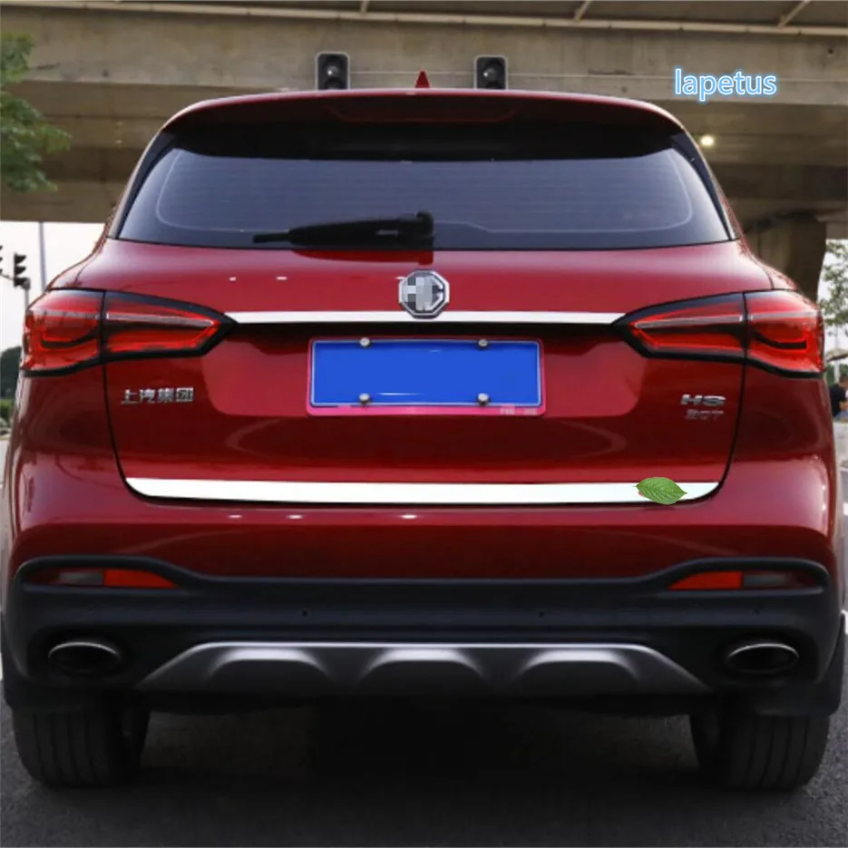Car Styling Exterior Rear Trunk Tailgate Door Bottom Steamer Lid Cover Trim  Stainless Steel For Mg Hs / Hs Plug-in 2020 - 2022 - Chromium Styling -  AliExpress