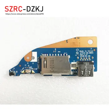 

Original laptop For Lenovo YOGA530-14IKB EYG10 Power Switch Panel USB board SD Card Slot NS-B601