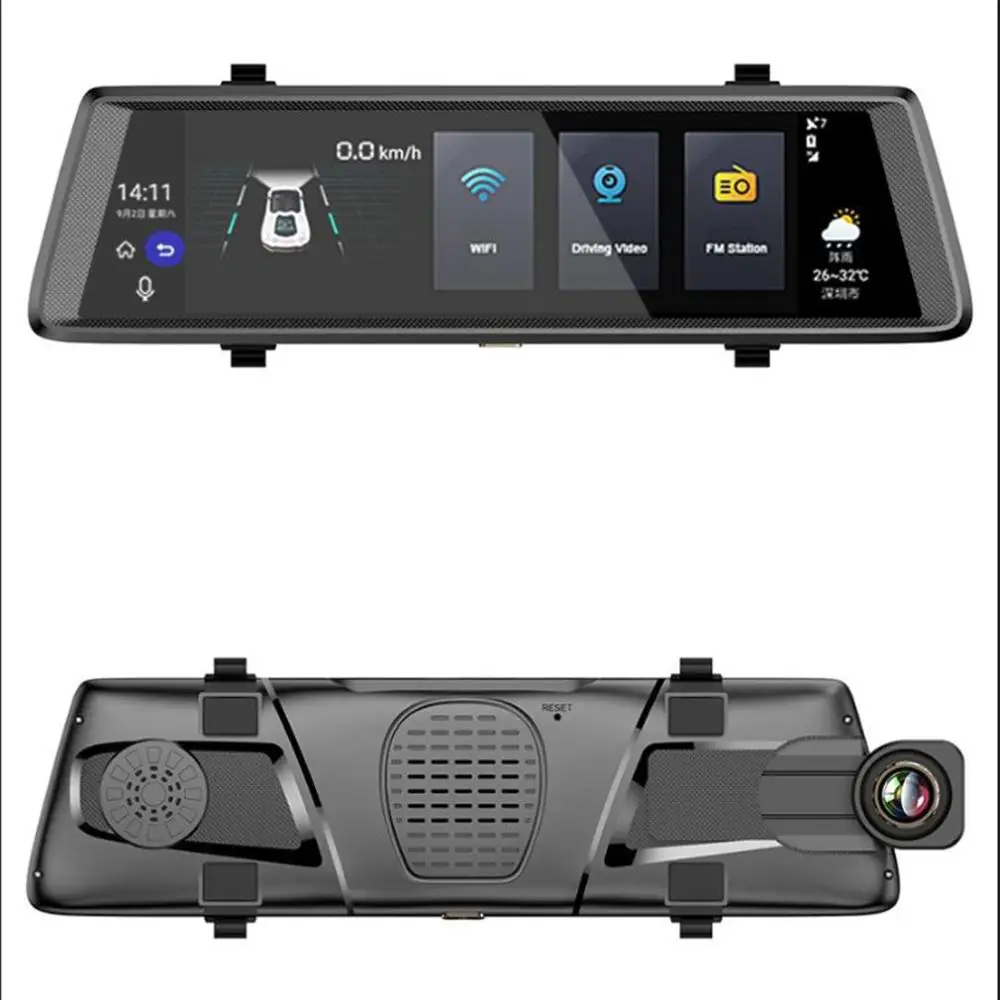 Streaming Wifi Driving Recorder 10 Inch 3G Full Screen Smart Rearview Mirror HD Android Navigation Electronic Dog Streaming Wifi Driving Recorder 10 Inch 3G Full Screen Smart Rearview Mirror HD Android Navigation Electronic Dog