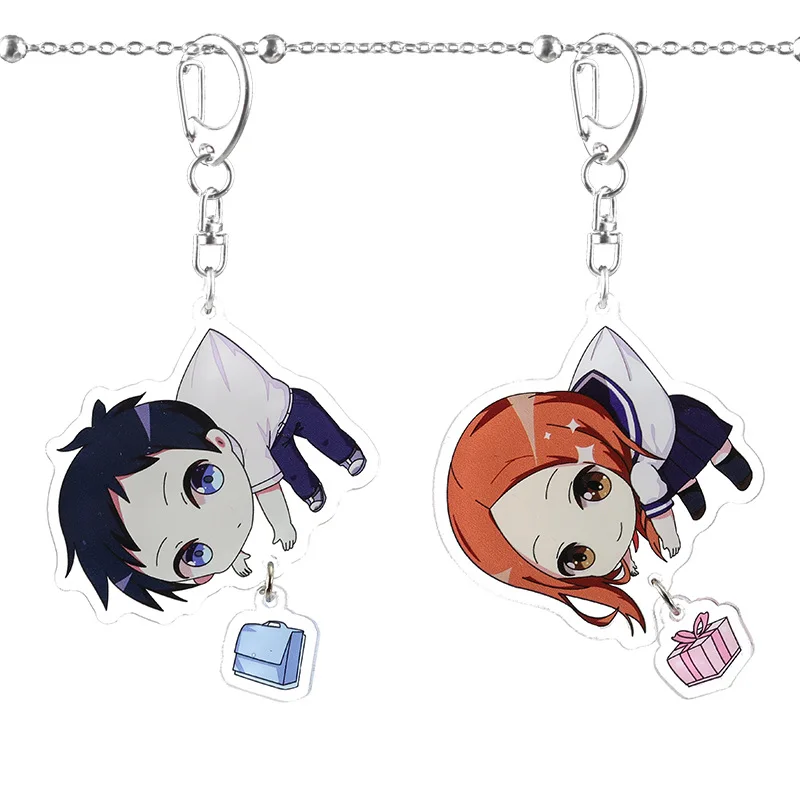 

Karakai Jozu No Takagi San Key Chain Anime Key Ring Acrylic Keyring Cute Keychain Funny Woman Kids Girls Llavero Jewelry Takagi