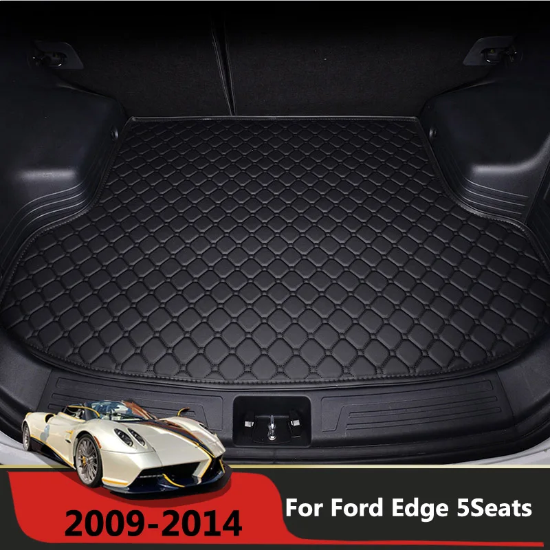 Водонепроницаемый коврик для багажника автомобиля подкладка Ford Edge 5 мест 2015-2021