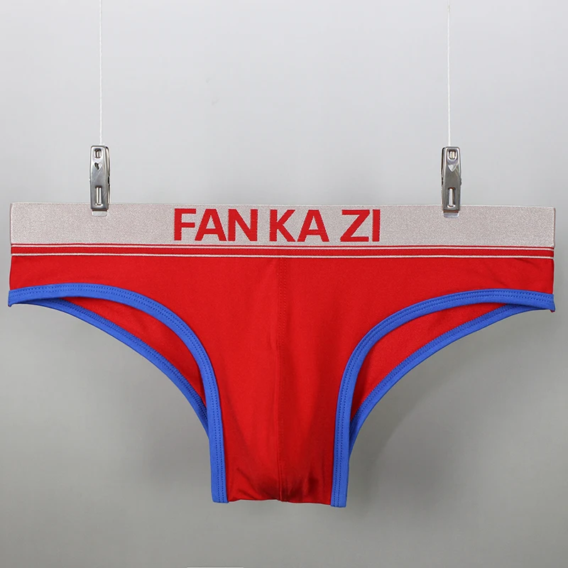 Swimming Briefs Men's Swimwear Low Sexy Men's Swim Brief Solid Swim Brief Beachwear Men Swimsuit