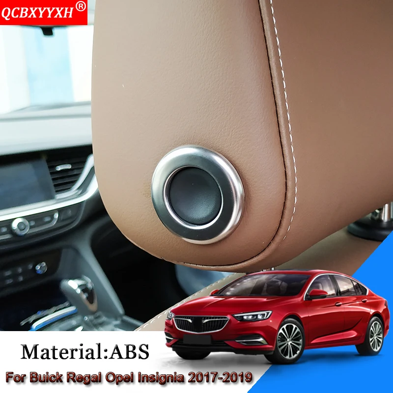 ABS подголовник автомобиля Отрегулируйте декоративные блестки наклейки для авто
