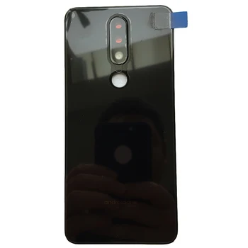 

For Nokia X5 5.1 Plus New Original Glass Rear Housing Back Case Battery Cover The Phone Back Auto Parts