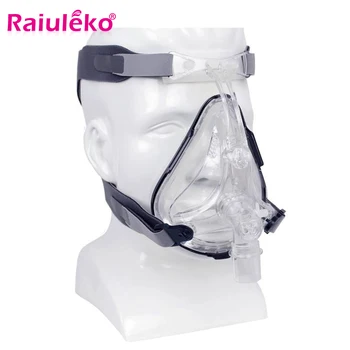 

CPAP Mask Nasal Headgear Breathe Size Adjustable Cushion All In Medical Sleep Mask for Snoring and Apnea Treatment with Belt