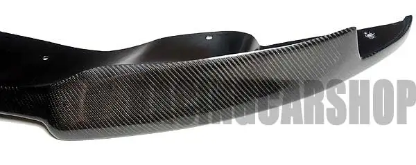 V STYLE REAL CARBON FIBER FRONT BUMPER LIP SPOILER for BMW 3-SERIES E90 E92 E9X M3 FRONT BUMPER 2007-2013