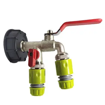 

Faucet Nozzle IBC Tank Valve Quick Hose Connector Fitting 60mm Coarse Thread
