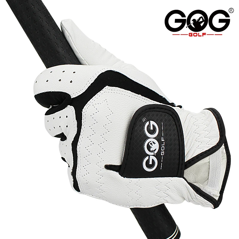 Leather Golf Gloves Men 3