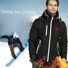 Мужская зимняя куртка без рукавов с подогревом, уличная Рабочая куртка с USB регулируемой температурой, безопасная одежда DSY039