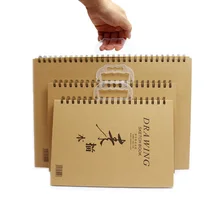 Бумажный альбом из воловьей кожи, 16 K/A4/8 K, блокнот, двойное уплотнительное кольцо от «coil Father», спиральная бумага для ноутбука, еженедельные наклейки для дневника, для путешествий