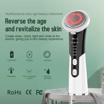 

Portable Skin Tightening Led Light Therapy RF Facial Lifting Beauty Face Massager