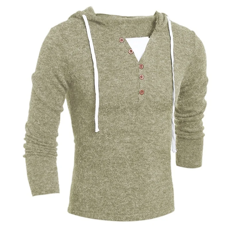 ZOGAA/Брендовые мужские свитера с черепом geeknow, модный дизайн, однотонный вязаный свитер с капюшоном, пальто, Мужская одежда, облегающие пуловеры