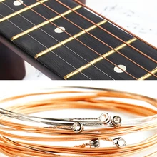 Strings-1-6 Guitar-Parts-Accessories Acoustic Classic Guitar Steel-Wire Pure-Copper 
