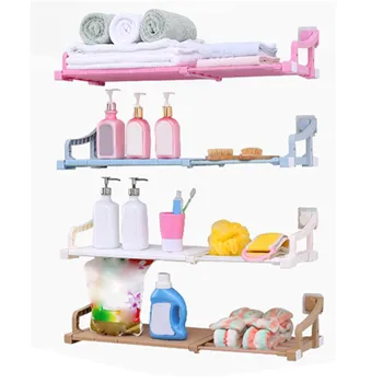 

Bathroom Scalable Shelf Space Shower Basket Corner Shelves Shampoo Holder Kitchen Storage Rack Accessories
