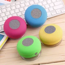 Portable Waterproof Speaker Wireless Car Handsfree Receive Call Music Suction Mic Mini Loudspeaker Box Hot