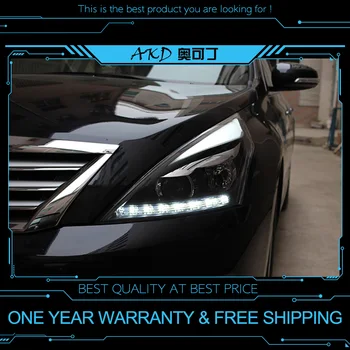 

AKD tuning cars Headlight For Nissan Teana 2009-2012 Headlights LED DRL Running lights Bi-Xenon Beam Fog lights angel eyes Auto