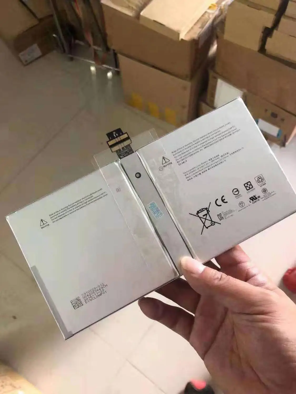 7 5 V 38 2 WH/5087 mAh DYNR01 новый оригинальный G3HTA027H Аккумулятор для ноутбука microsoft Surface Pro 4 12