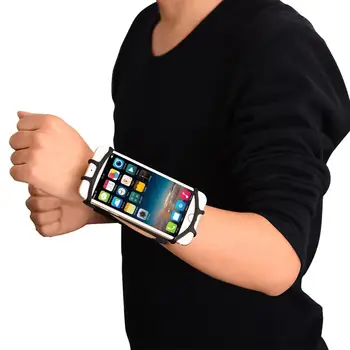

Running Phone Holder Forearm Armband Wrist Band 180° Rotation Universal Cell Phone Arm Case Wrist Band Suppot On For Running