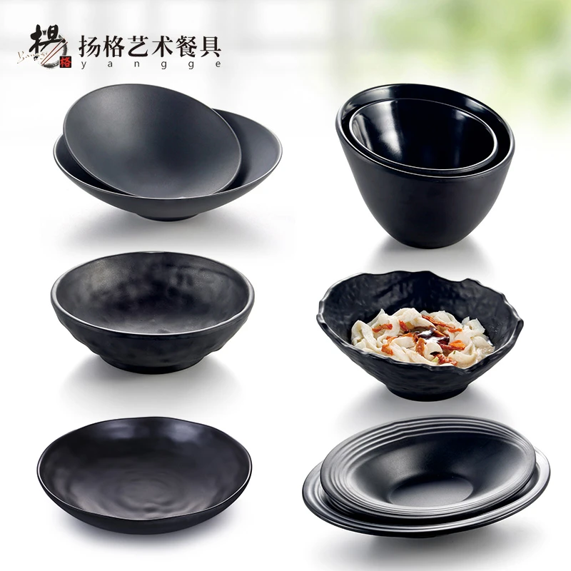 Sia Huat Big Soup Bowl Noodle Bowl Hot Pot Tableware Fried Rice Bowl Japanese Style Matt Black Color Coconut Bowl Fruit Bowl Bowls Aliexpress