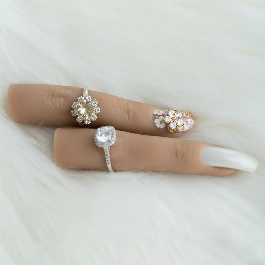 New Training finger - practice nail art. gels, acrylics, 1 x Single Ffinger